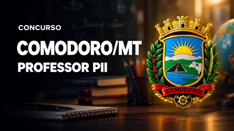 Concurso Prefeitura de Comodoro/MT – Professor PII