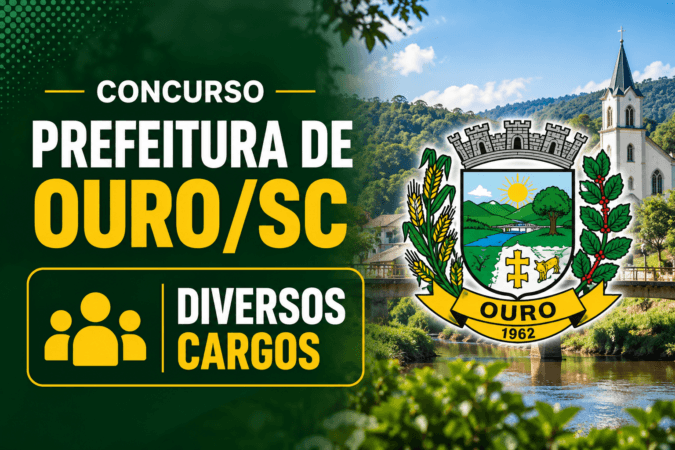 Concurso Prefeitura de Ouro/SC – Diversos Cargos