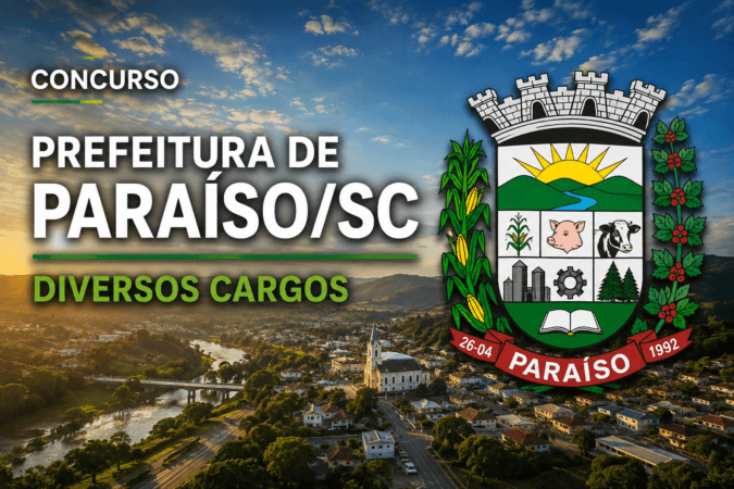 Concurso Prefeitura de Paraíso/SC – Diversos Cargos