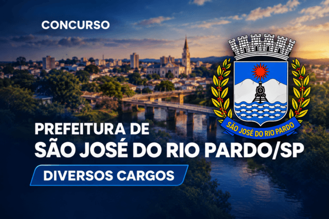Concurso Prefeitura de São José do Rio Pardo/SP – Diversos Cargos