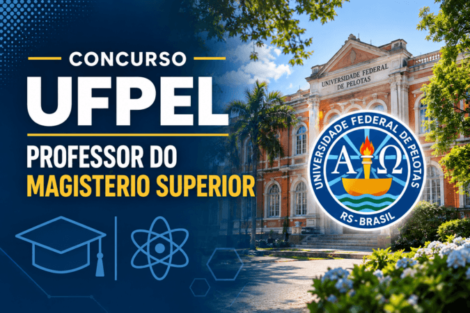 Concurso UFPel – Professor do Magistério Superior