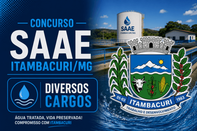 Concurso SAAE Itambacuri/MG – Diversos Cargos