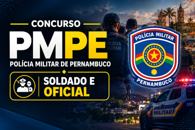 Concurso PM PE –  Soldado e Oficial