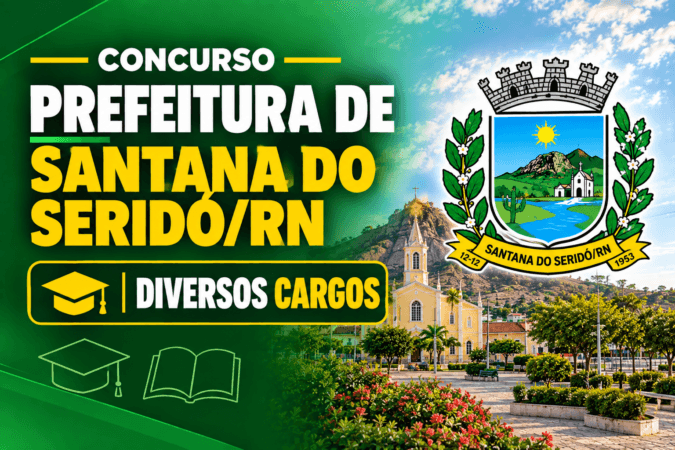 Concurso Prefeitura de Santana do Seridó/RN – Diversos Cargos