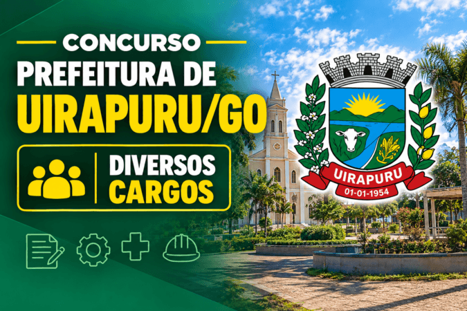 Concurso Prefeitura de Uirapuru/GO — Diversos Cargos
