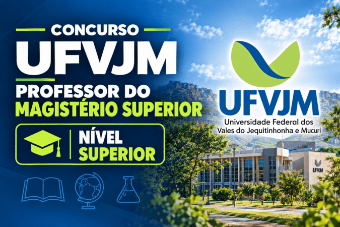 Concurso UFVJM – Professor do Magistério Superior